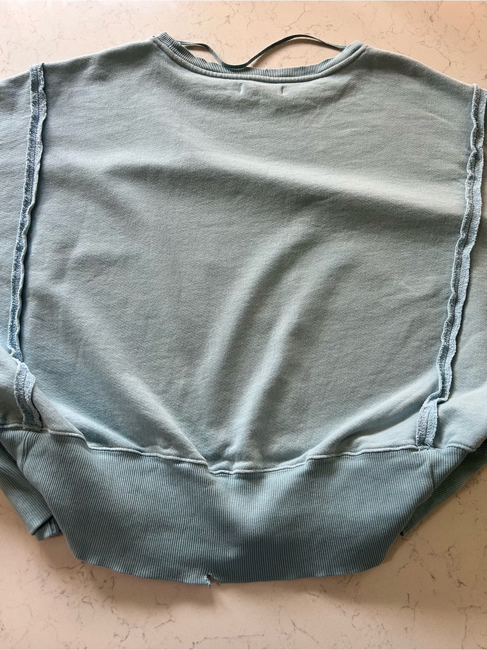 Like New RARE We The Free Graphic Camden Pullover in Sand Dollar Print - Picture 8 of 15